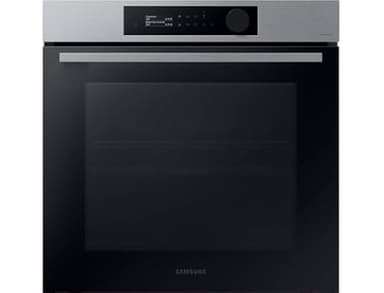 SAMSUNG Four encastrable pyrolyse NV7B5650SCS Dual cook, 76L,Rail télescopique