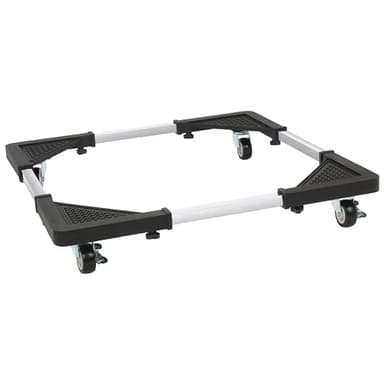 Belle Vous Base Roulante avec Socle Réglable pour Lave-linge - Support avec Roulettes Blocables - Base Roulante Multifonctionnelle - Lave-linge - Sèche-linge - Réfrigérateur