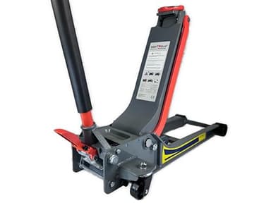 Kraftwelle - Cric hydraulique à double piston - 5 tonnes - 75 mm à 620 mm - Pour voiture de tourisme, camionnette, véhicule tout-terrain