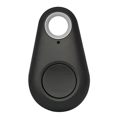 Retoo Localisateur de clés Bluetooth multifonction avec application et alarme, porte-clés intelligent, sac, portefeuille, localisateur d'objets compatible avec iOS/Android, clé anti-perte, Noir