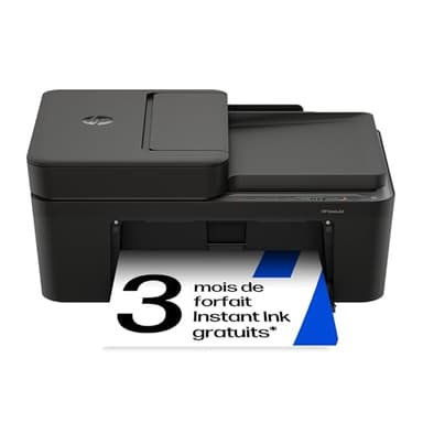 HP DeskJet 4320, A24HMB, Imprimante Multifonction à Jet d’Encre A4 Couleur,Recto/Verso Manuel, 8,5 PP, Wi-FI, ADF, 3 Mois d'InstantInk Inclus, Noire