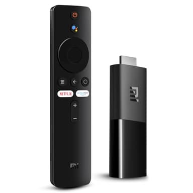 XIAOMI Mi TV Stick Android 2K avec Télécommande Vocale Alexa Google Assistant, Dolby Vision/Atmos et HDR10+, Smart TV Box Compatible avec Google Chromecast