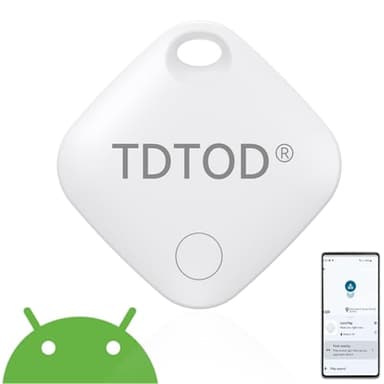 Tag Traceur Android,Traceur Localisateur D’Objets Bluetooth Air Tag pour Android Fonctionne avec l’app Google Localiser (Uniquement Android) IP66 Imperméable GPS Smarttag pour Les clés/Portefeuilles
