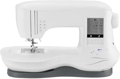 Machine a Coudre Professionnelle, Machine à broder avec 200 broderies intégrées, écran tactile LCD et 250 points intégrés - La couture simplifiée, La couture rendue facile