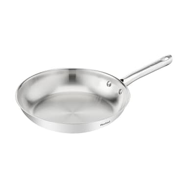 Tefal Duetto On, Poêle 24cm, Inox de qualité supérieure, Garantie de 10ans, Résultats croustillants, B8660434