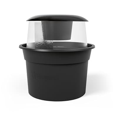 BIOGENTS Lot de 2 Pièges A Moustiques Anti Pontes Extérieurs - Limite La Reproduction - sans Electricité BG-GAT2