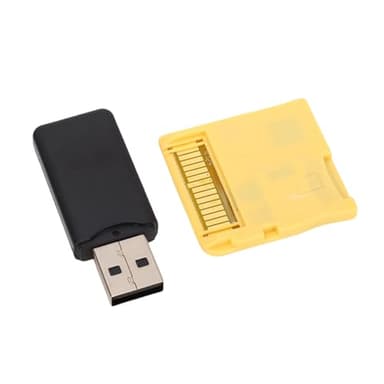 VBESTLIFE Carte Flash du Jeu Vidéo pour NDS, NDSL, NDSI, NDSI XL, 2DS, 3DS, 3DS XL, Nouveau 3DS, Nouveau 3DS XL, 2DS XL, pour 4G à 128G, avec Lecteur de Carte (Gold)