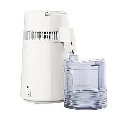 Daoco 750W 220 V 4L Machine à Eau distillée Domestique de Grande capacité en Acier Inoxydable Distillateur d'eau Pure Beautys Salon Hydrolat Machine Machine à Eau Pure