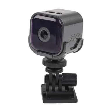 ZYWUOY Caméra de sécurité sans fil 1080p pour Mini caméra de sécurité avec détection de mouvement, audio bidirectionnel et infrarouge pour surveillance de nuit pour la maison ou la voiture, boîtier