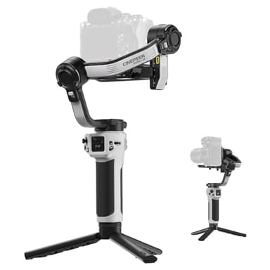 ZHIYUN CINEPEER Weebill 3E [Officiel] Stabilisateur Appareil Photo, Stabilisateur Camera 3 Axes pour Caméras DSLR et sans Miroir, Compatible avec Canon/Sony/Panasonic/Fujifilm, 3kg de Charge Utile