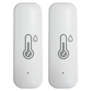 yeraa Capteur Intelligent de Température et D'Humidité Tuya Zigbee pour Extérieur, Étanche IP65, Application de Surveillance à Distance et Alertes pour Maison Connectée