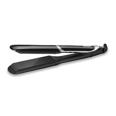 BaByliss Lisseur Cheveux Sleek Control Wide - Plaques larges en Céramique de 35mm pour cheveux longs/épais, Chauffe rapide, 5 réglages de température jusqu'à 235°C, ST397E