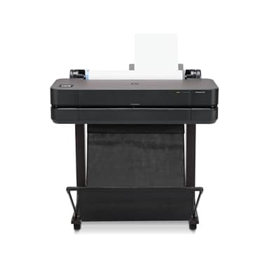 HP DesignJet T630 24, 61cm, Imprimante Grand Format, Traceur, Standard A4-A1, 76 Impressions A1/h, Wi-FI, Ethernet, USB, 2400x1200dpi, Métal recyclé, Version 2025, Garantie 1 an, Click, Noir