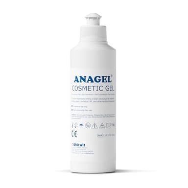 Anagel Cosmétique Gel, optimise l'épilation laser et lumière pulsee IPL - 250ml