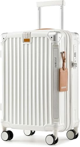Joyway Valises de Voyage 20'', Ensemble Bagages Rigide en ABS+PP, Capacité Extensible 25%, avec Porte-Gobelets, Roues Antiglisse à 360° y Serrure TSA Idéal pour Les Courts Trajets