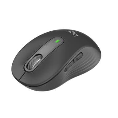 Logitech Signature M650 Souris sans Fil - pour Mains de Petites et Moyennes Tailles, Pile 2 ans, Clic Silencieux, Boutons côtés Programmables, Bluetooth, Multi-Appareils - Gris