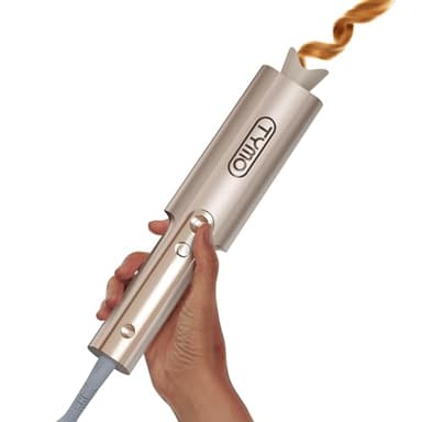 Boucleur a Cheveux Fer a Boucler Automatique - TYMO Curlpro Plus Fer à Friser Automatique Grandes Boucles 25 mm Beach Waves Bigoudi pour Cheveux Longs Anti-Brûlure Hair Curler Chauffage Rapide Or