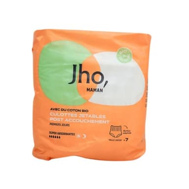 JHO. - Culottes jetables Post Accouchement (Pack de 7)