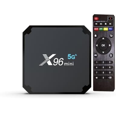 X96mini 5G boitier Android TV - Smart TV Box Android 4K Lecteur Multimedia X96 Mini 5G 2GB/16GB boitier TV Streamers smarters Pro