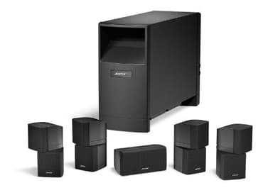 Bose Acoustimass 10 Series IV Home Entertainment Klaxon System Noir