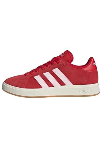 adidas Femme Grand Court Base 00s Shoes, Better Scarlet/Clear Pink/Off White, 38 2/3 EU