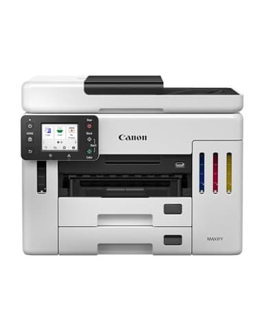 Canon MAXIFY GX7150 Imprimante de Bureau Compacte - Imprimante, Scanner et Copieur MegaTank, à Jet d'encre, Couleur, sans Fil, Tout-en-Un, Connectivité Wi-FI, Ethernet et USB