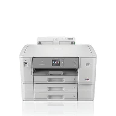 Brother HL-J6010DW | Imprimante Jet d'encre Couleur | Format A3 |Wi-FI | NFC | Jusqu'à 30 Pages par Minute | Recto-Verso | Inclus Cartouches de Démarrage Haute Capacité