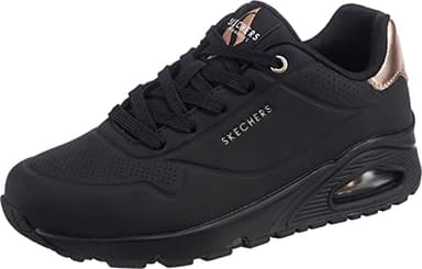 Skechers Femme Uno Golden Air Chaussures-lifestyle, Noir, 40 EU