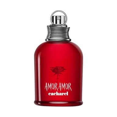 Cacharel - Amor Amor - Eau De Toilette - Parfum Sensuel, Doux et Romantique pour Femme - Une Fragrance Florale, Fruitée et Ambrée - Parfum de Luxe pour Femme - 50 ml