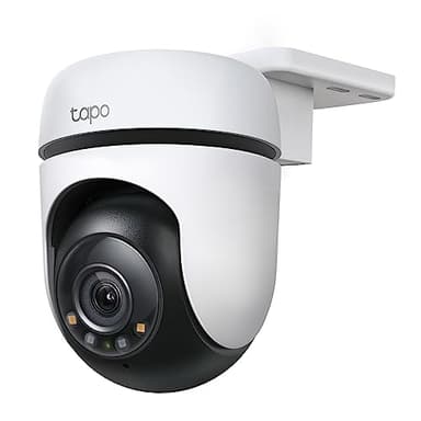 Tapo 2K Caméra Surveillance WiFi extérieur 360° C51A, Vision Nocturne Couleur, Détection de Personne et Suivi de Mouvement, Étanche IP65, Alarme sonore Personnalisable