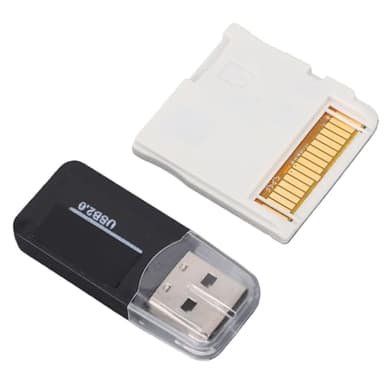 Bewinner Carte R4 3DS/2DS | Multi-Console Compatible avec la Série DS/3DS, Prend en Charge la Carte SD de 128 Go et Le Micrologiciel Wood – Dispositif de Sauvegarde de Jeu à Chargement (White)