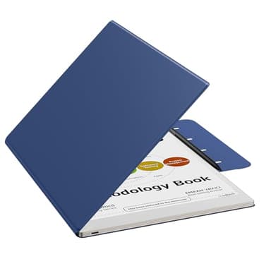 MoKo Étui pour Remarkable Paper Pro 2024 11,8", Étui Magnétique Ultra-Mince Léger avec Large Fermoir de Protection pour Stylo, Mise en Veille/Réveil Automatique pour Remarkable Pro 11,8", Marine Bleu