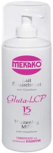 Mekako, Lait Gluta Lcp Éclaircissant avec Glutathion 400 ml