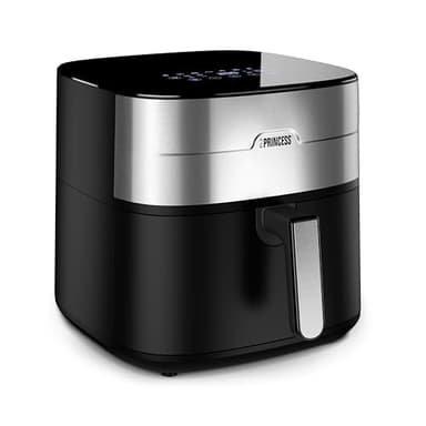 Princess Dual Heat Airfryer – 8 L XXL – Double élément chauffant – Friteuse à air 15 en 1 – Sans BPA ni PFAS – Rappel pour secouer – Économie d’énergie de 60 % – 2000 W – 182280