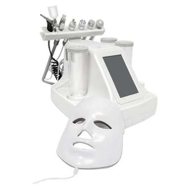 Machine à eau et oxygène 7 en 1 pour dermabrasion - Nettoyage en profondeur - Hydra Beauty Facial Care Machine avec masque LED