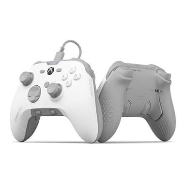 SCUF VALOR PRO Manette Xbox Performance Filaire – Palettes Arrière Personnalisables, Gâchettes Instantanées, Joysticks à Effet Hall, Commandes Audio, Xbox Series X|S, Xbox One, Windows PC – Blanc