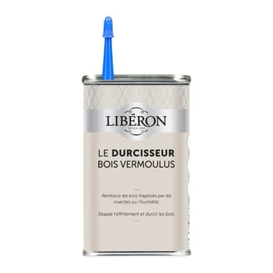 Libéron Durcisseur pour bois vermoulus ou fragilisé, Incolore, 500mL