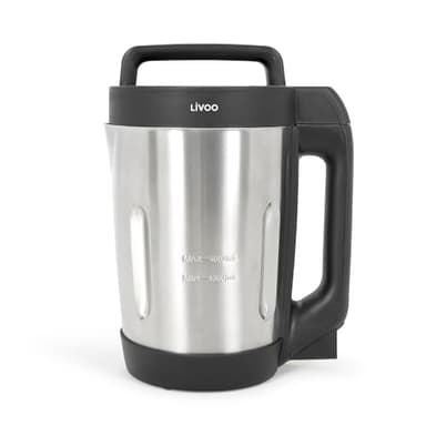 Livoo - Blender chauffant à soupe DOP260N - 5 fonctions, préparation entre 20 et 30min
