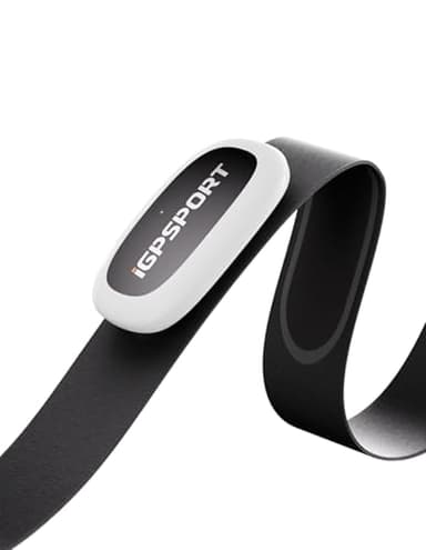 iGPSPORT HR50 Cardiofrequencemetre, Capteur HRM Étanchéité IPX7 Bluetooth Ant+ Autonomie 1 an, Ceinture Cardio pour Cyclisme, Course, Yoga