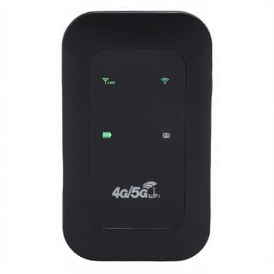 Routeur Mobile 4G 5G avec Vitesse de 300 Mbps, 10 Appareils Connectés, Emplacement de Carte SIM, Batterie de 10 Heures, pour L'ordinateur Portable de Tablette pour Smartphone,