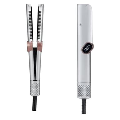 SENYA Lisseur Séchant Hair Fusion – Sans plaques chauffantes – Lisse et Sèche en même temps - Sèche-Cheveux Wet & Dry – Sans dommage thermiques - Affichage LED pour Température et Souffle Ajustables