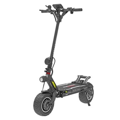 Minimotors - Trottinette Electrique Adulte Dualtron New Achilleus 2024-60V 35Ah, 2 Moteur 1400W, Autonomie jusqu'à 120km, 25km/h, Rapide puissante et Confortable, Noire
