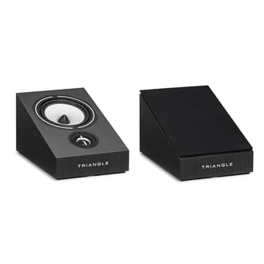 Triangle - BOREA BRA1 - Enceinte d'Effets 3D Home-Cinéma - Compatible Atmos/DTS: X/Auro 3D – Polyvalence Atmos & Surround - Rendement 89 DB/W/m - 206 x 180 x 300 mm - Noir (Paire)