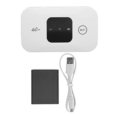 Elprico Point D'accès Wi-FI Portable, Routeur Mobile WiFi Haute Vitesse 4G Routeur LTE de Voyage 4G pour Téléphone, Ordinateur Portable, Tablette de Bureau