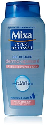 Mixa Gel Douche Dermo-Apaisant à l'Huile d'Amande Douce 1 Unité x 400 ml