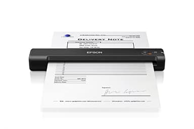 EPSON WorkForce ES-50 | Scanner de documents mobile - 600 DPI, alimentation USB, 10PPM, design compact, logiciel ScanSmart, alimentation automatique, noir