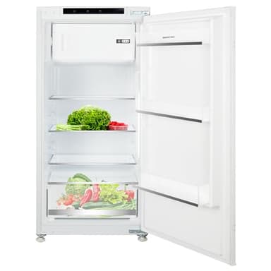 MSR188EBI Réfrigérateur encastrable avec compartiment congélateur | 188 L (172 L/16 L) | Régulation de la température | Niche de 122 cm | Combinaison réfrigérateur-congélateur avec porte réversible