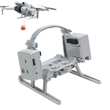 Système de largage LICHIFIT pour drone avec trains d'atterrissage pour DJI Mini 4 Pro, lanceur sensible à la lumière, dispositif de transport et de livraison, libération de charge utile, dispositif de
