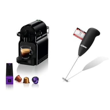 Nespresso De'Longhi EN 80.B Inissia, pompe haute pression et mousseur à lait électrique Bomann®