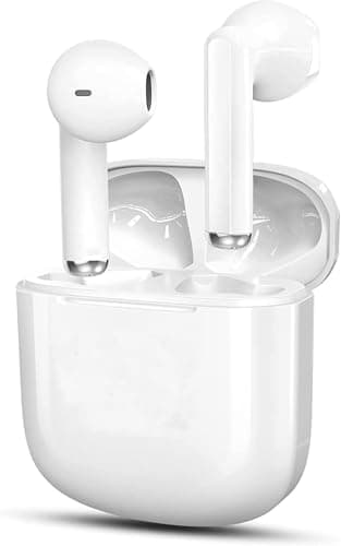 Écouteurs Bluetooth 5.4,Air Buds Pods Casque sans Fil,avec IPX8 étanches Écouteurs,Microphone intégré et étui de Chargement,réduction de Bruit stéréo 3D HD Casques,pour Airpots/Android/iPhone/Samsung